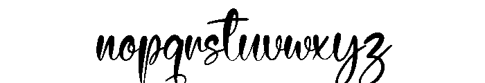 Serlune Font LOWERCASE