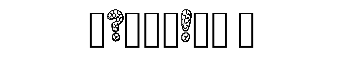 Serpent Scales By Squee Regular Font OTHER CHARS