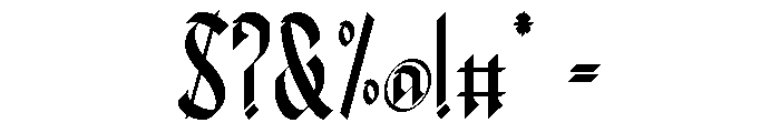 Serpentyx Font OTHER CHARS