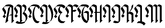 Serpentyx Font UPPERCASE