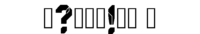 Sert Regular Font OTHER CHARS