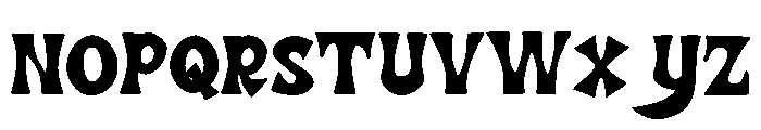 Serval Font UPPERCASE