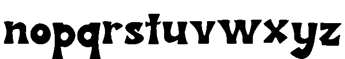 Serval Font LOWERCASE