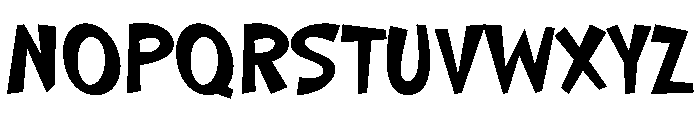 Serving Grinch Regular Font UPPERCASE