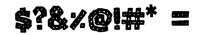 Sesame Crackers Font OTHER CHARS