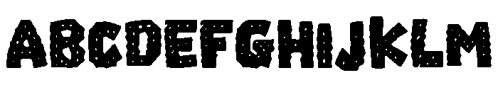 Sesame Crackers Font UPPERCASE