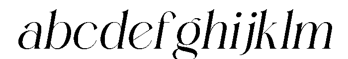 Sesbania Italic FONT