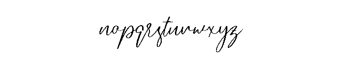 Sesillion Font LOWERCASE