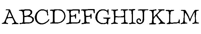 Seth Font UPPERCASE