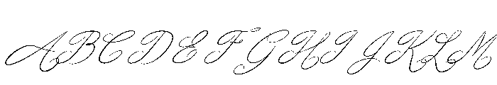 Setiany Font UPPERCASE
