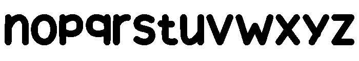 Setnight Font LOWERCASE