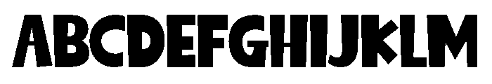 Seven Monkey Font UPPERCASE