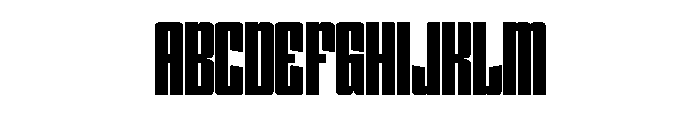 Seven Season Regular Font UPPERCASE