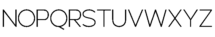 Severine Light Font LOWERCASE