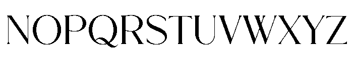 Sevone Font UPPERCASE