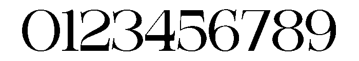 Sevora-Regular Font OTHER CHARS