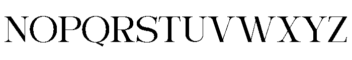 Sevora-Regular Font UPPERCASE