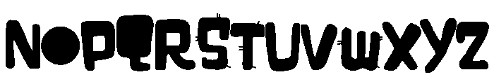 Sew Rainbow CF Font LOWERCASE
