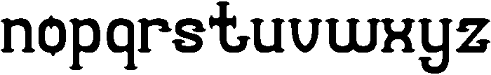 SEASHORE otf (400) Font LOWERCASE