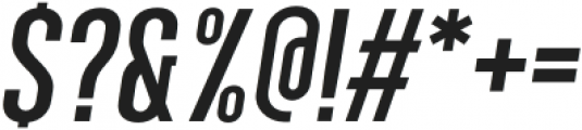 SEBLACK Regular Oblique otf (900) Font OTHER CHARS