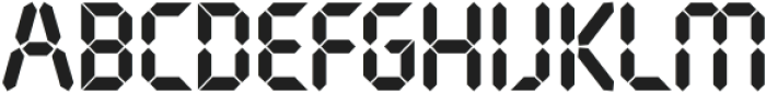 SEGMENTARegular otf (400) Font UPPERCASE