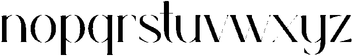 SELINA Regular otf (400) Font LOWERCASE