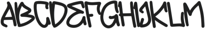 SEQARO Regular otf (400) Font UPPERCASE