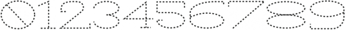 SEQUOIA RED SEQUOIADASHED otf (400) Font OTHER CHARS