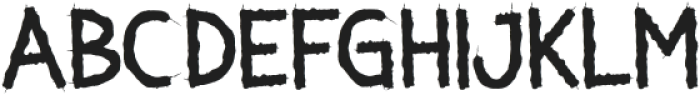 SERANAH Regular otf (400) Font UPPERCASE