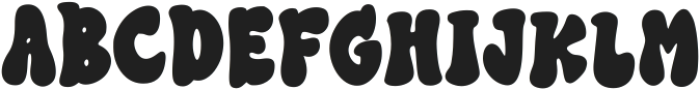 SEVENTIES GROOVY otf (400) Font LOWERCASE
