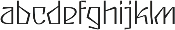 Sealt Light otf (300) Font LOWERCASE