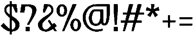 Sealt VF Regular ttf (400) Font OTHER CHARS
