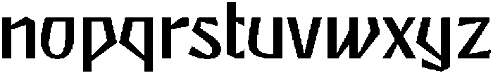 Sealt VF Regular ttf (400) Font LOWERCASE