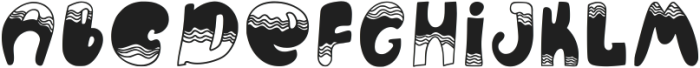 Searoad Regular otf (400) Font LOWERCASE