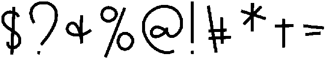 Seashore otf (400) Font OTHER CHARS