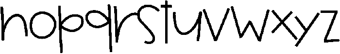 Seashore otf (400) Font LOWERCASE