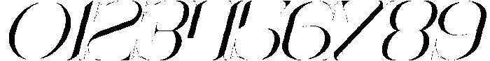 Seasonal Changes Italic otf (400) Font OTHER CHARS