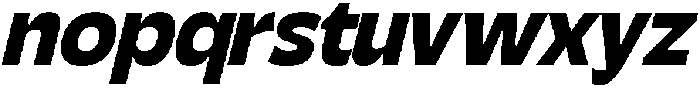 Seatren Italic Italic otf (400) Font LOWERCASE