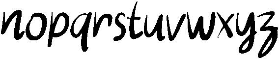 Sebastian Regular otf (400) Font LOWERCASE