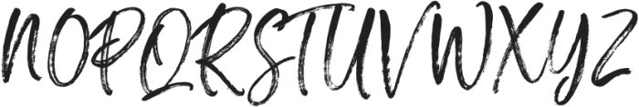 SebatangBrush-Regular otf (400) Font UPPERCASE