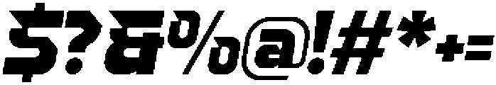 Secline Italic otf (400) Font OTHER CHARS