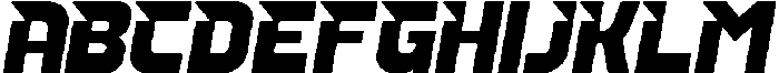 Secline Italic otf (400) Font UPPERCASE