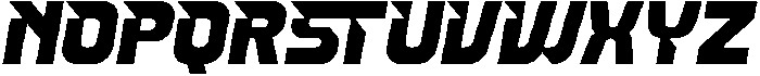 Secline Italic otf (400) Font UPPERCASE
