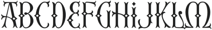 Second Reign Thin otf (100) Font LOWERCASE