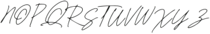 Second Signature Alt otf (400) Font UPPERCASE