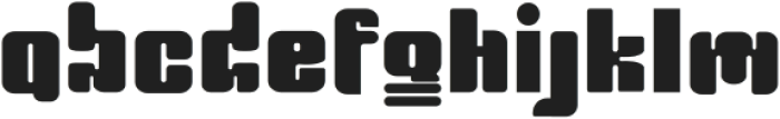 Second Space Regular otf (400) Font LOWERCASE