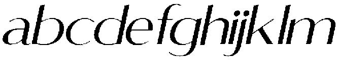 Secrelle Sans Regular Italic otf (400) FONT