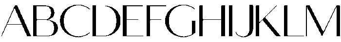 Secrelle Sans Regular otf (400) Font UPPERCASE