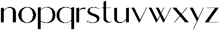 Secrelle Sans Regular otf (400) Font LOWERCASE