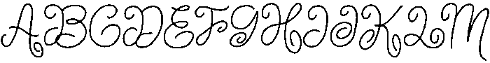 Secret Christmas Regular otf (400) Font UPPERCASE